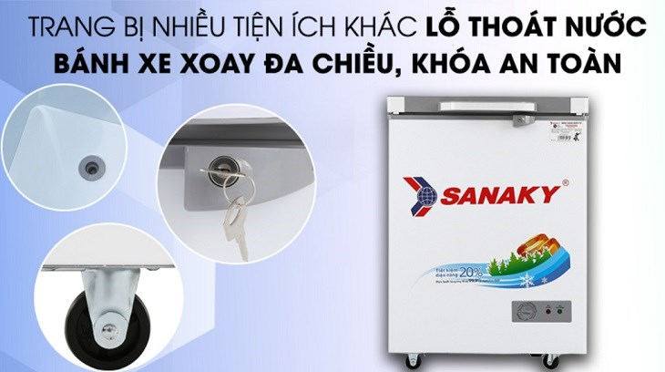 Tủ đông Sanaky cho cửa hàng tạp hóa - Giải pháp lưu trữ an toàn và tối ưu cho kinh doanh của bạn